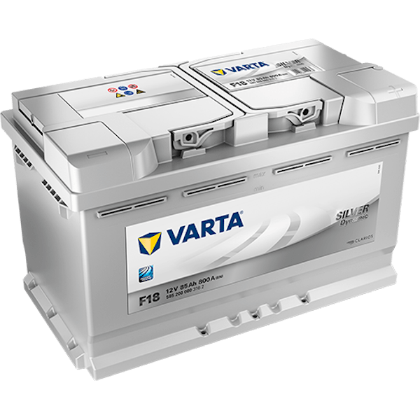 Varta Silver Dynamic F18  85Ah και CCA 800A