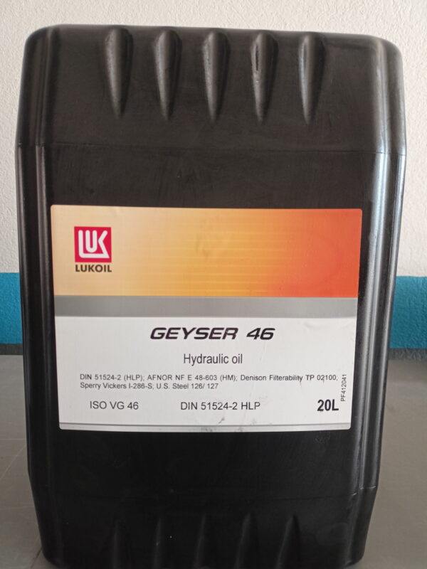 Λάδι υδραυλικού LUKOIL GEYSER ST 46 20L