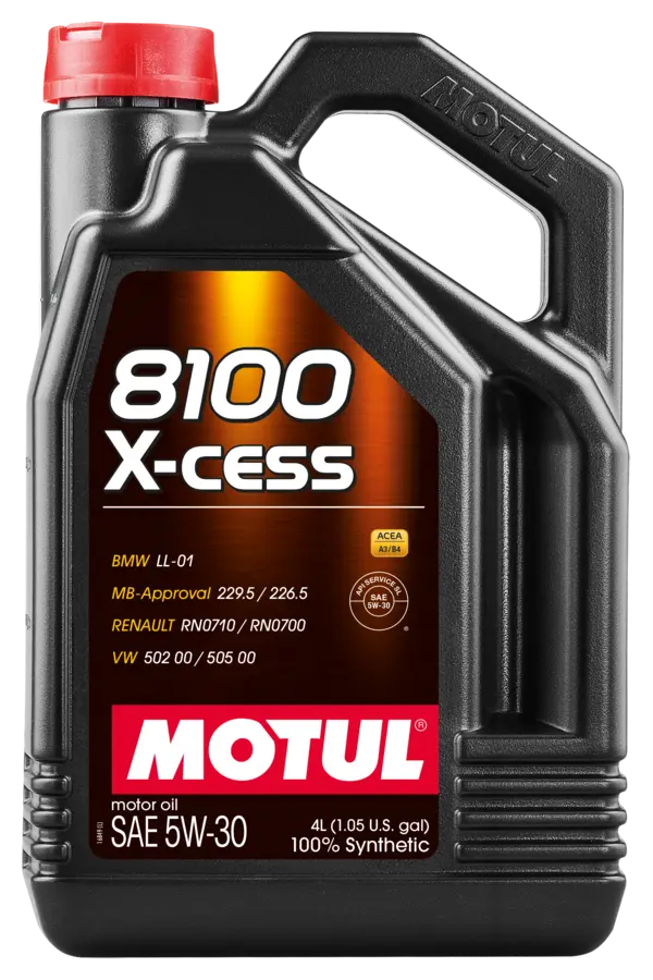 ΛΑΔΙΑ ΑΥΤΟΚΙΝΗΤΟΥ MOTUL 8100 XCESS 5w30 C3 4L FULL SYNTHETIC