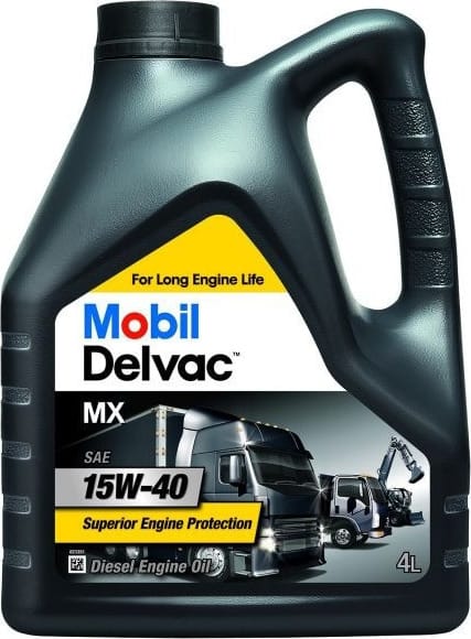 Λιπαντικό κινητήρα ντίζελ Mobil Delvac MX 15W40 4L